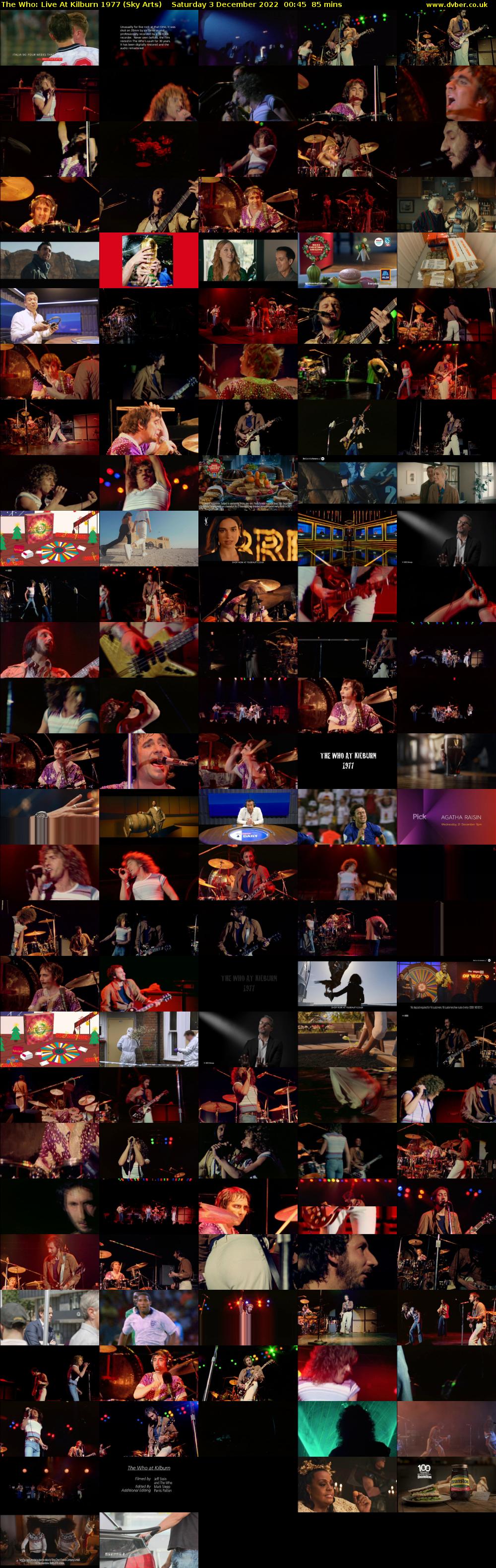 The Who: Live At Kilburn 1977 (Sky Arts) Saturday 3 December 2022 00:45 - 02:10