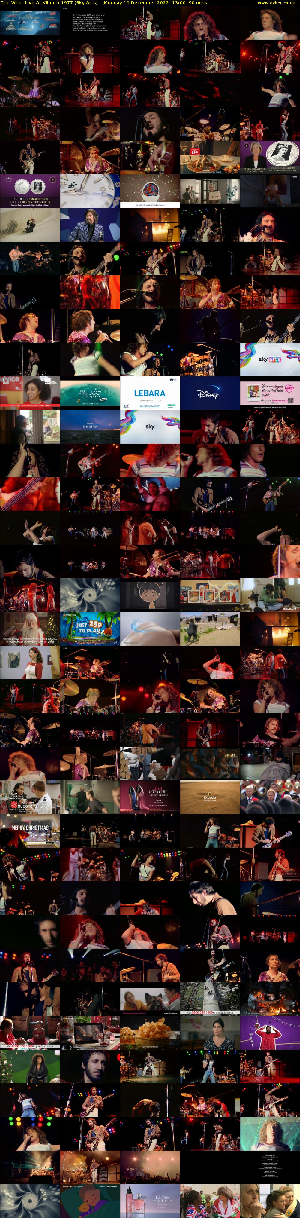 The Who: Live At Kilburn 1977 (Sky Arts) Monday 19 December 2022 13:00 - 14:30