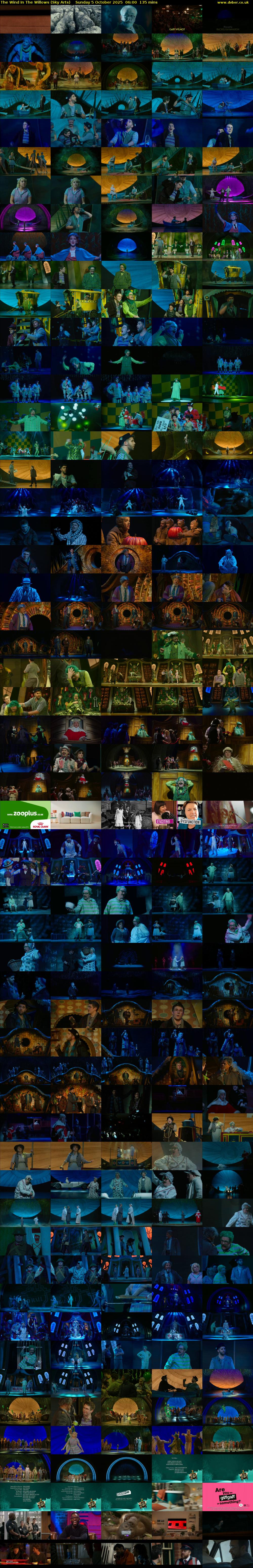 The Wind In The Willows (Sky Arts) Sunday 5 October 2025 06:00 - 08:15