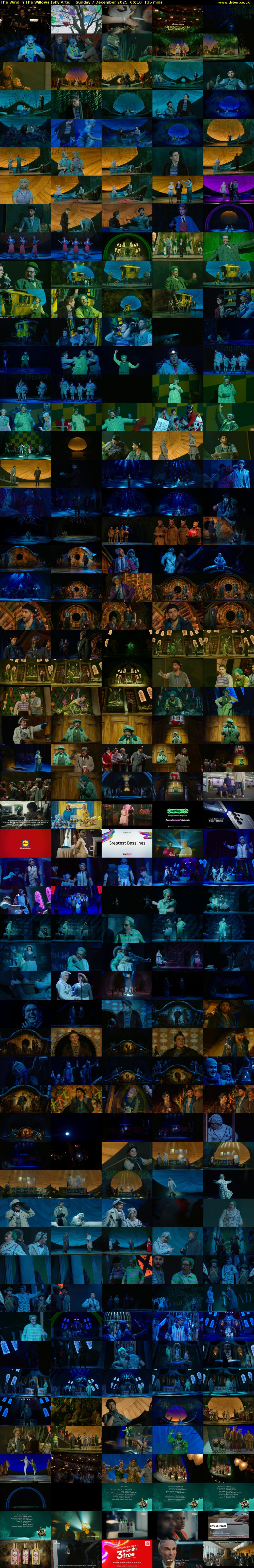 The Wind In The Willows (Sky Arts) Sunday 7 December 2025 06:10 - 08:25