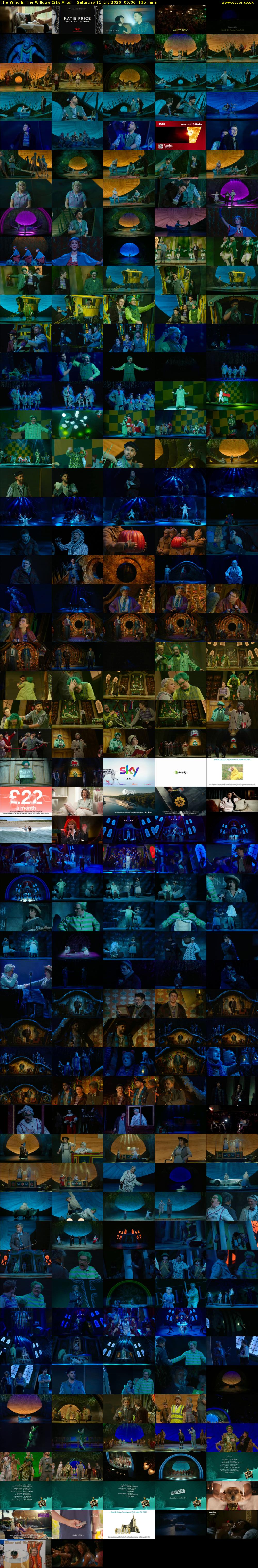 The Wind In The Willows (Sky Arts) Saturday 11 July 2026 06:00 - 08:15