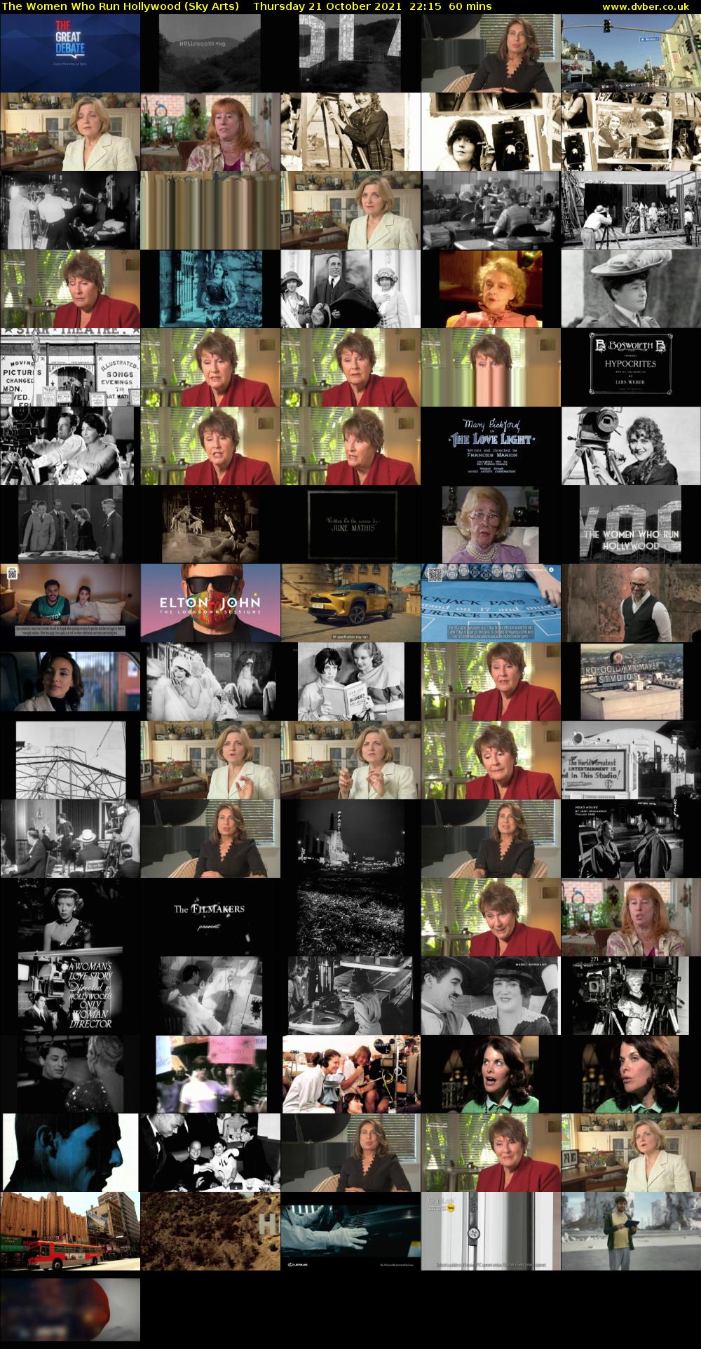 The Women Who Run Hollywood (Sky Arts) Thursday 21 October 2021 22:15 - 23:15