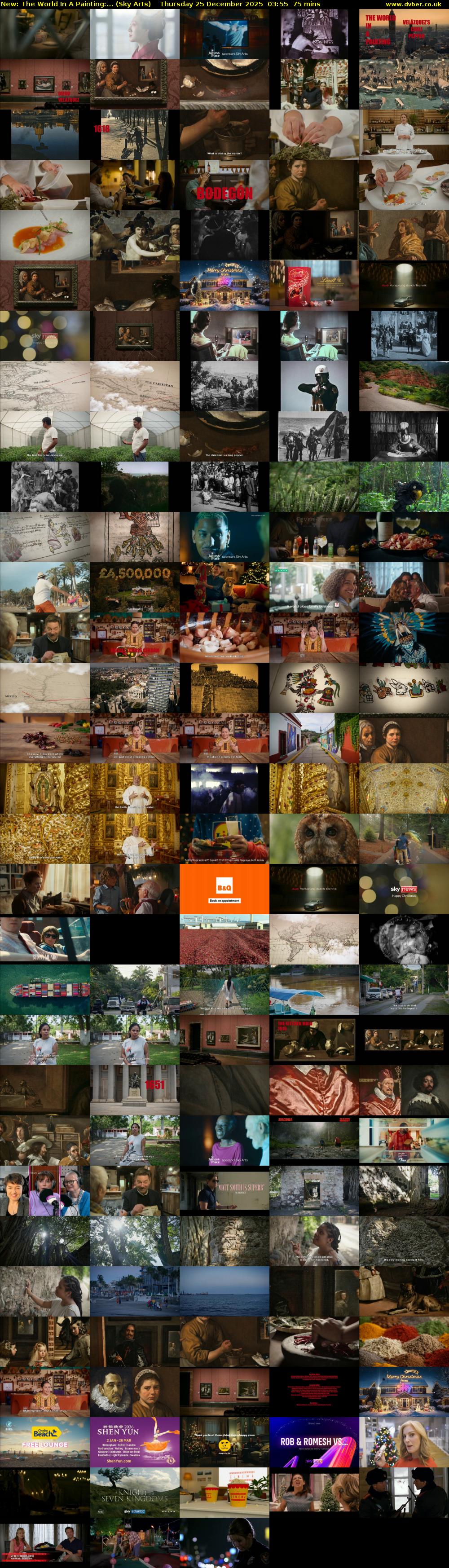 The World In A Painting:... (Sky Arts) Thursday 25 December 2025 03:55 - 05:10