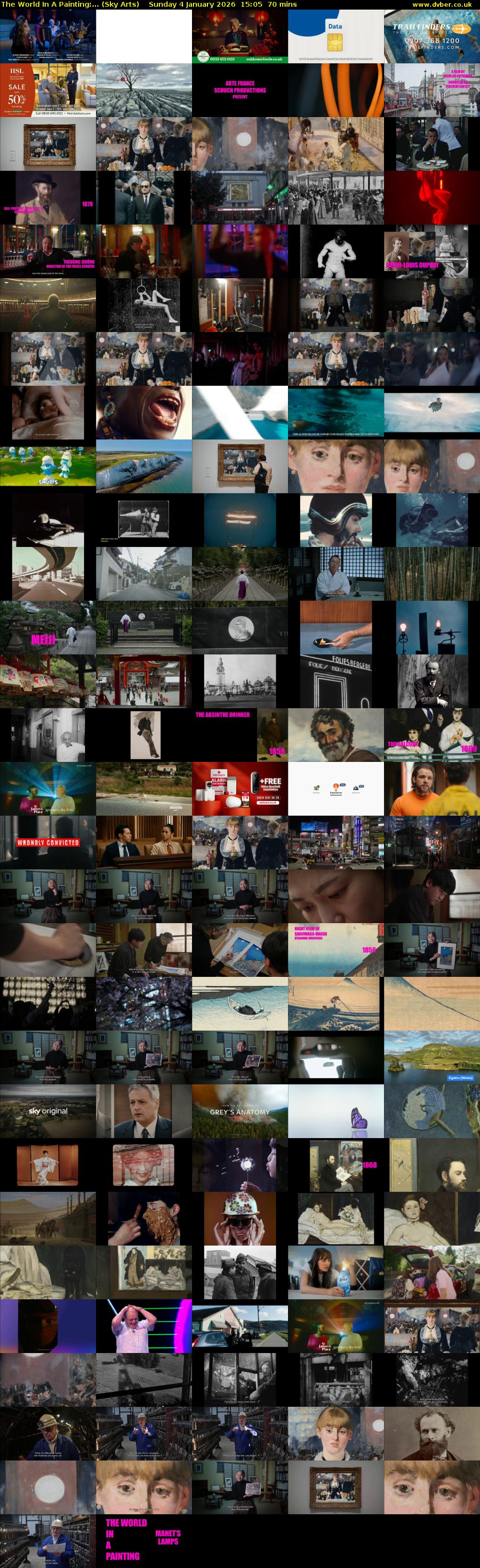 The World In A Painting:... (Sky Arts) Sunday 4 January 2026 15:05 - 16:15