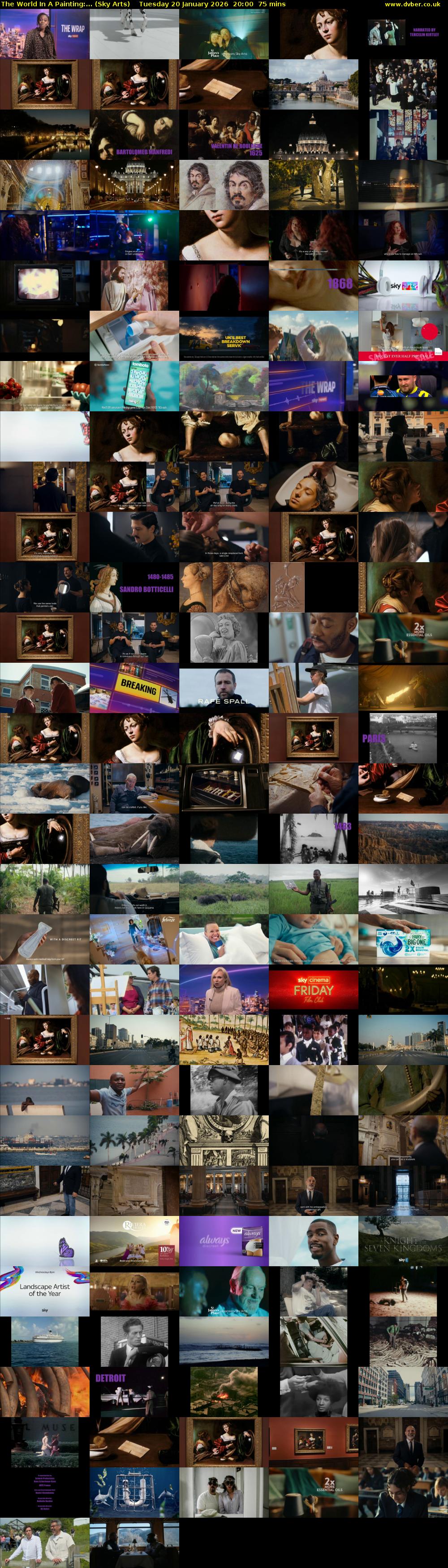 The World In A Painting:... (Sky Arts) Tuesday 20 January 2026 20:00 - 21:15