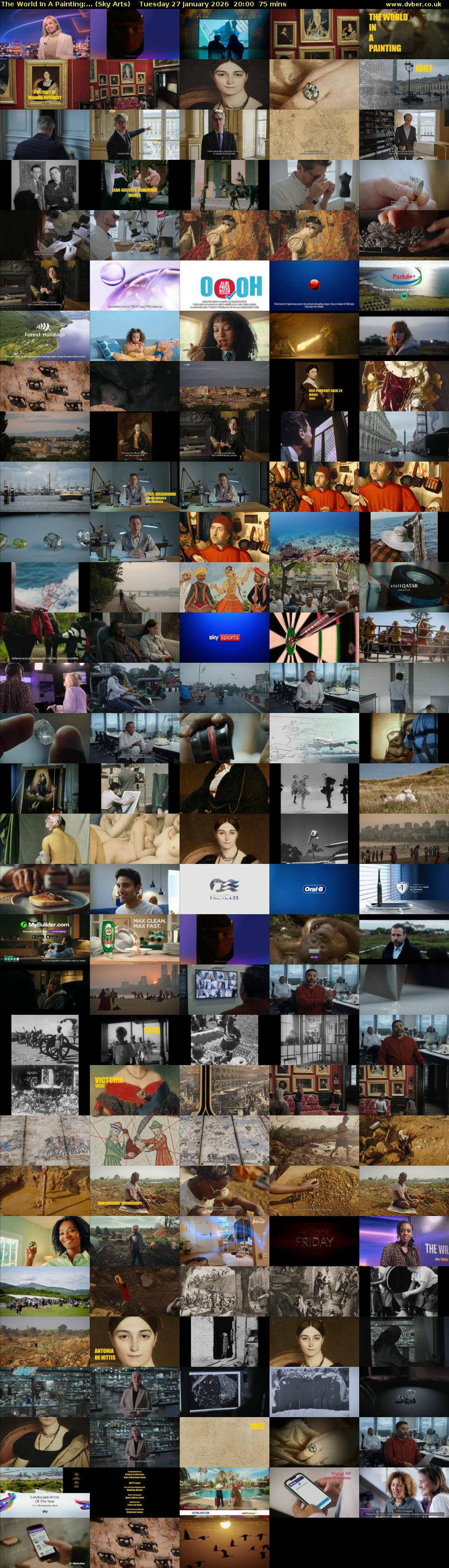 The World In A Painting:... (Sky Arts) Tuesday 27 January 2026 20:00 - 21:15