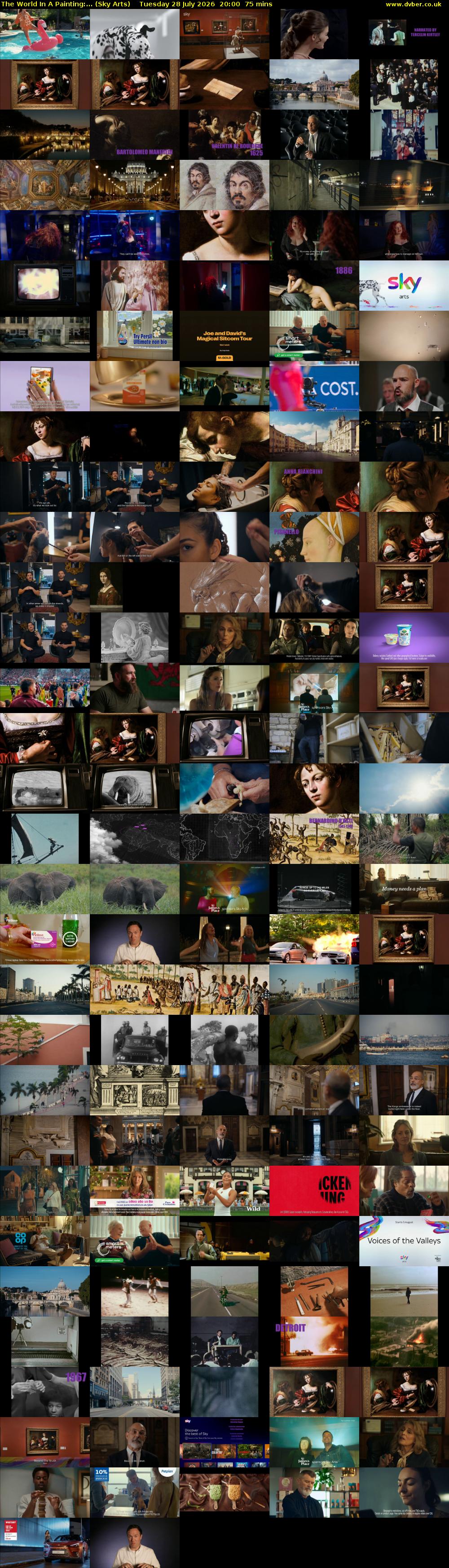 The World In A Painting:... (Sky Arts) Tuesday 28 July 2026 20:00 - 21:15