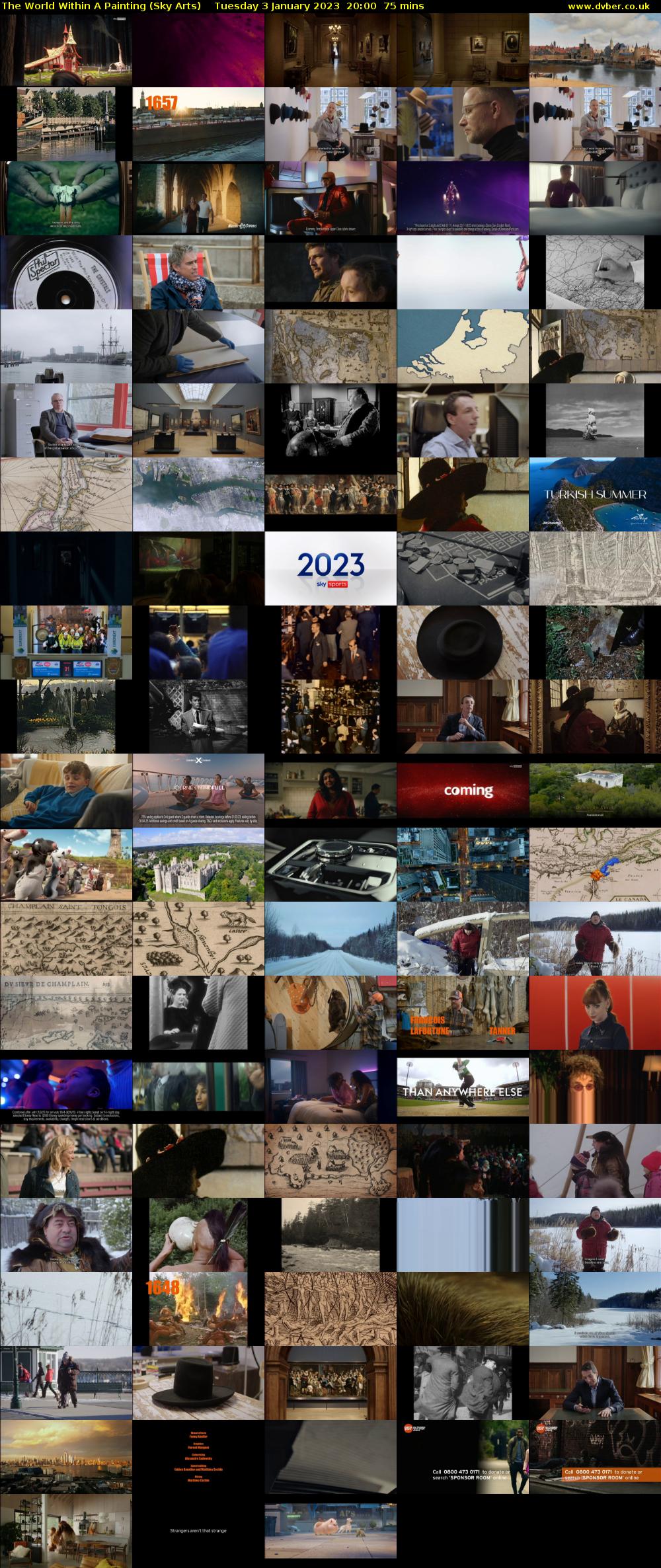 The World Within A Painting (Sky Arts) Tuesday 3 January 2023 20:00 - 21:15