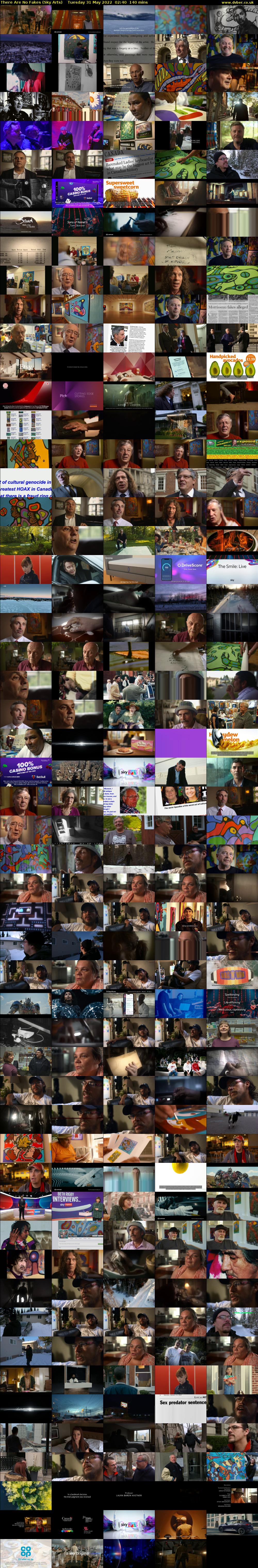 There Are No Fakes (Sky Arts) Tuesday 31 May 2022 02:40 - 05:00