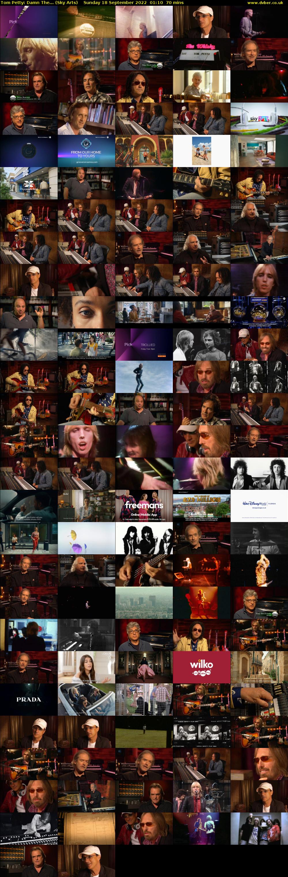 Tom Petty: Damn The... (Sky Arts) Sunday 18 September 2022 01:10 - 02:20