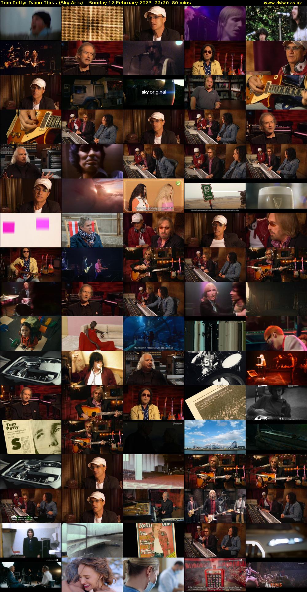 Tom Petty: Damn The... (Sky Arts) Sunday 12 February 2023 22:20 - 23:40