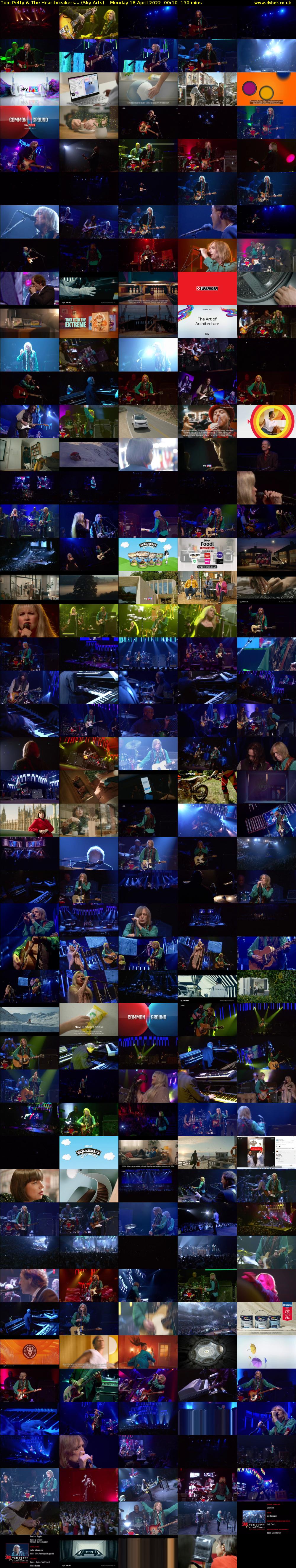 Tom Petty & The Heartbreakers... (Sky Arts) Monday 18 April 2022 00:10 - 02:40