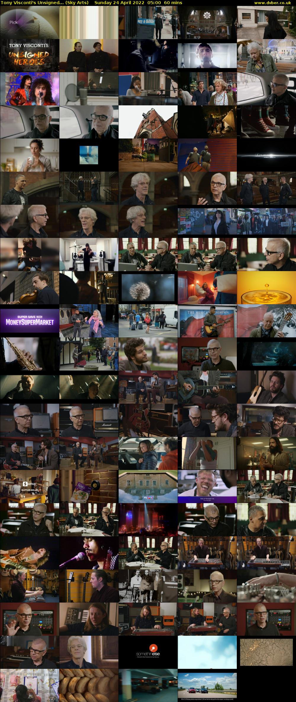 Tony Visconti's Unsigned... (Sky Arts) Sunday 24 April 2022 05:00 - 06:00
