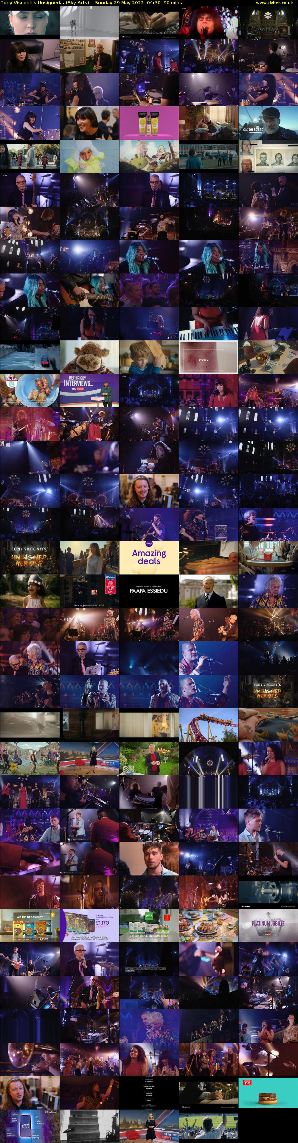 Tony Visconti's Unsigned... (Sky Arts) Sunday 29 May 2022 04:30 - 06:00