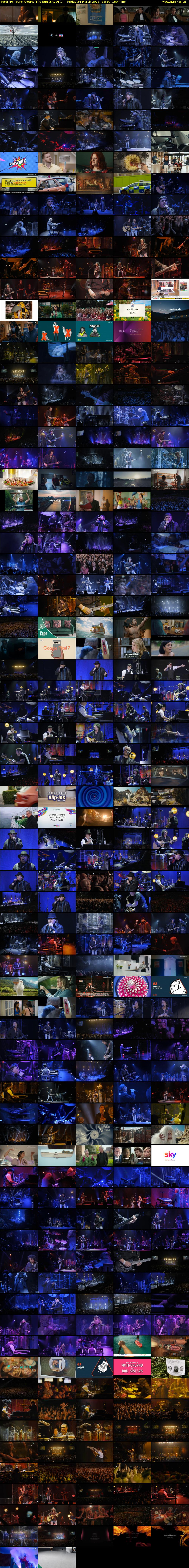 Toto: 40 Tours Around The Sun (Sky Arts) Friday 24 March 2023 23:10 - 02:10