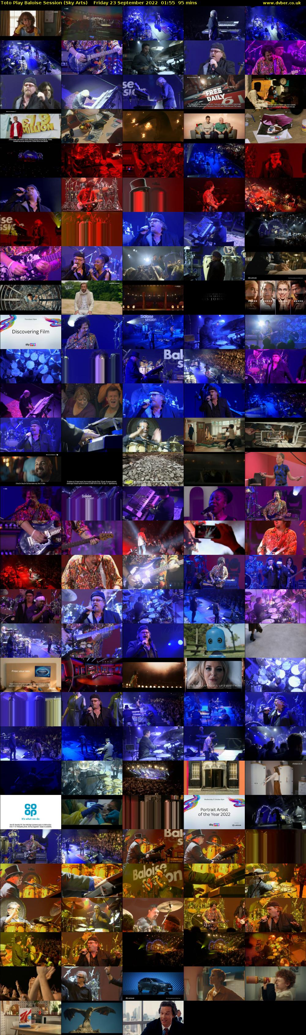 Toto Play Baloise Session (Sky Arts) Friday 23 September 2022 01:55 - 03:30