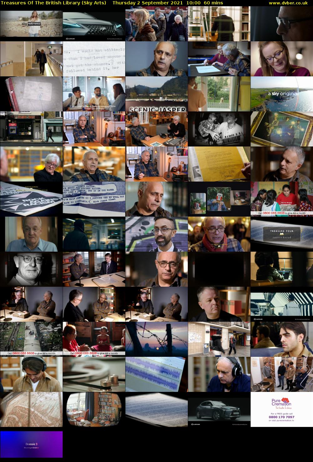 Treasures Of The British Library (Sky Arts) Thursday 2 September 2021 11:00 - 12:00