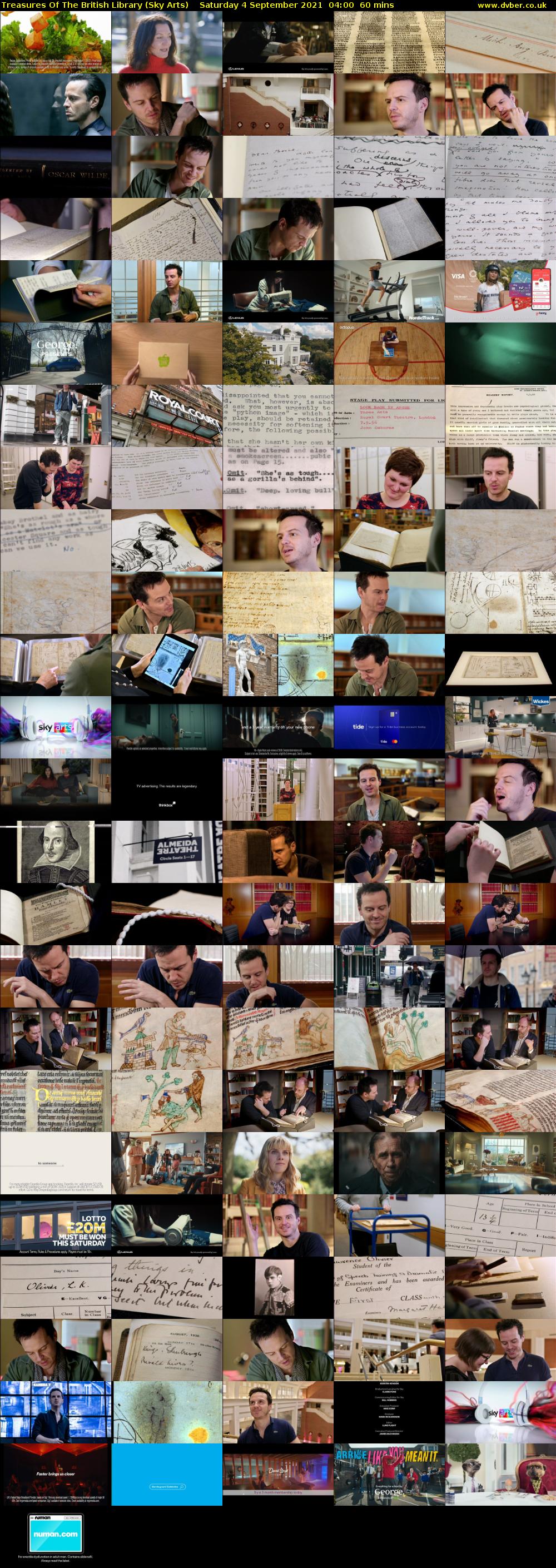Treasures Of The British Library (Sky Arts) Saturday 4 September 2021 05:00 - 06:00