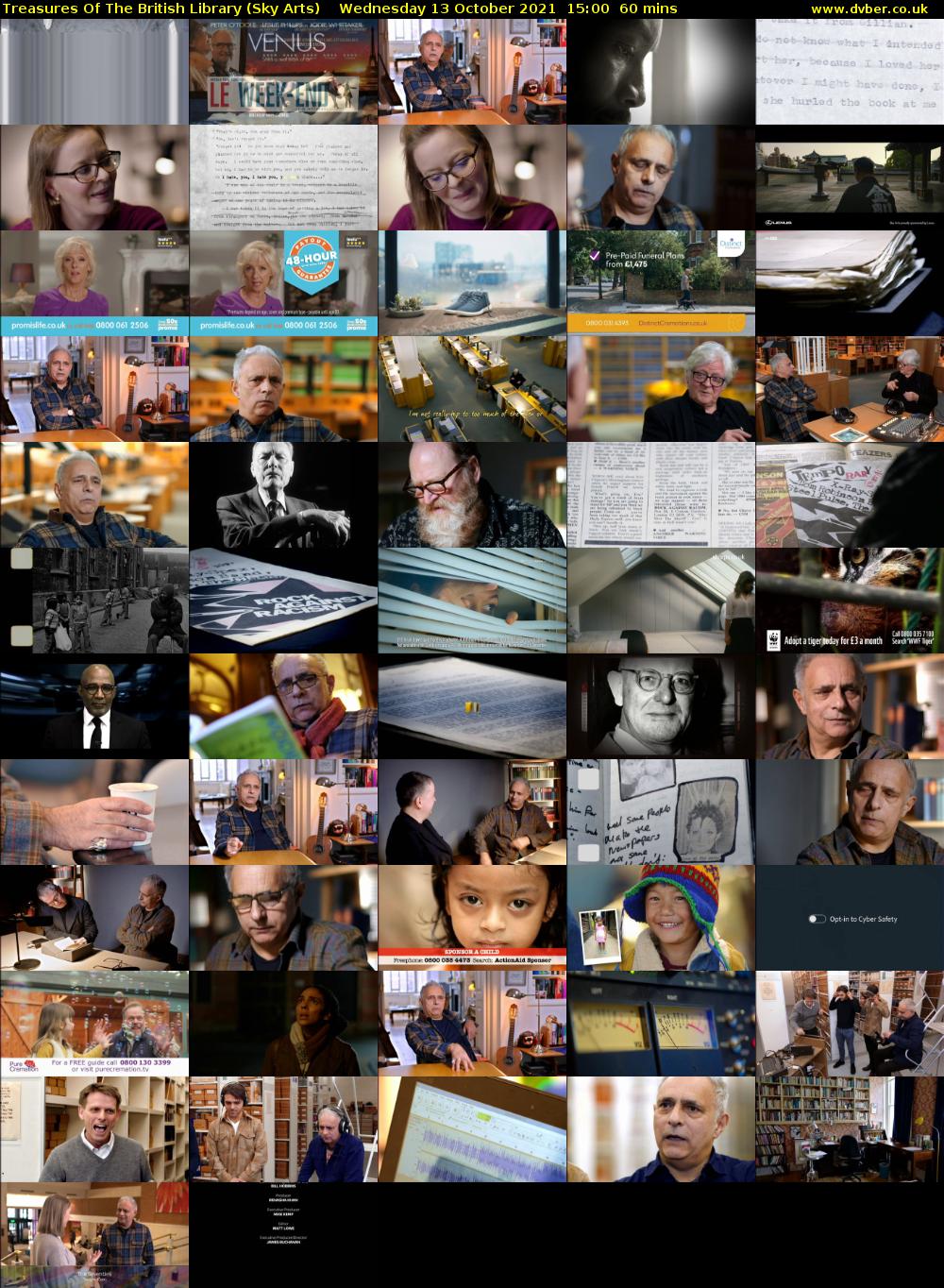 Treasures Of The British Library (Sky Arts) Wednesday 13 October 2021 15:00 - 16:00