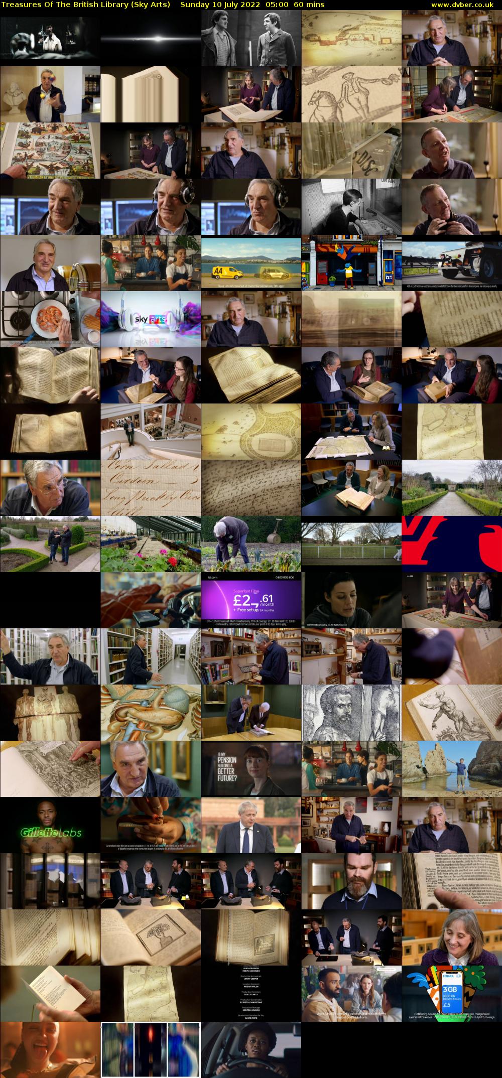 Treasures Of The British Library (Sky Arts) Sunday 10 July 2022 05:00 - 06:00