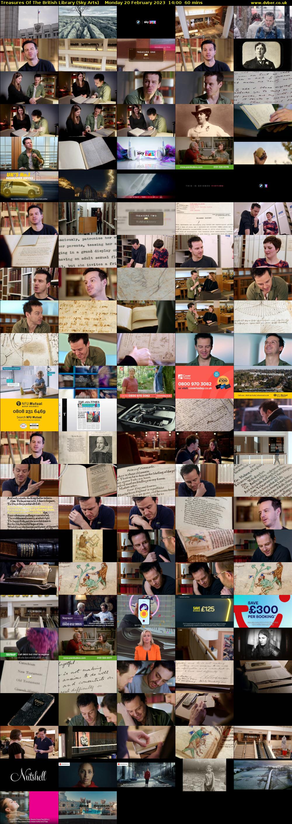 Treasures Of The British Library (Sky Arts) Monday 20 February 2023 14:00 - 15:00