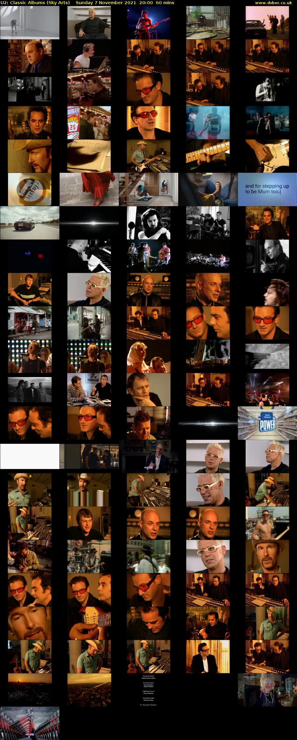 U2: Classic Albums (Sky Arts) Sunday 7 November 2021 20:00 - 21:00