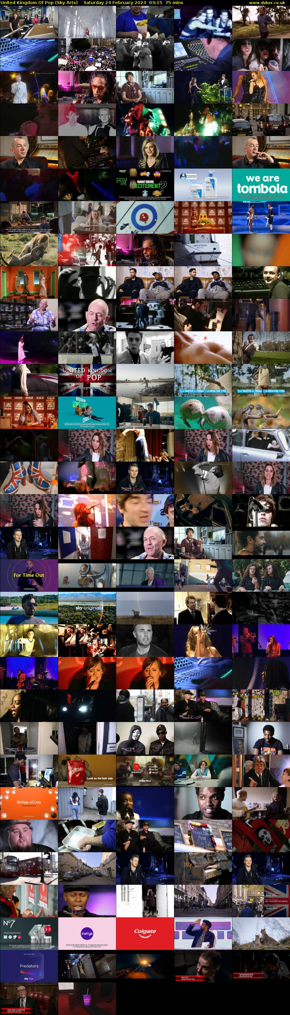 United Kingdom Of Pop (Sky Arts) Saturday 24 February 2024 03:15 - 04:30