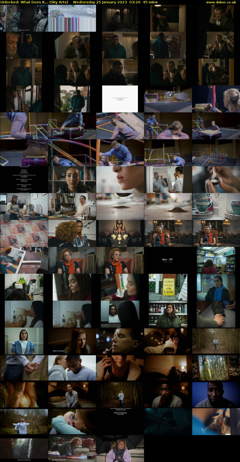 Unlocked: What Does It... (Sky Arts) Wednesday 25 January 2023 03:20 - 04:05