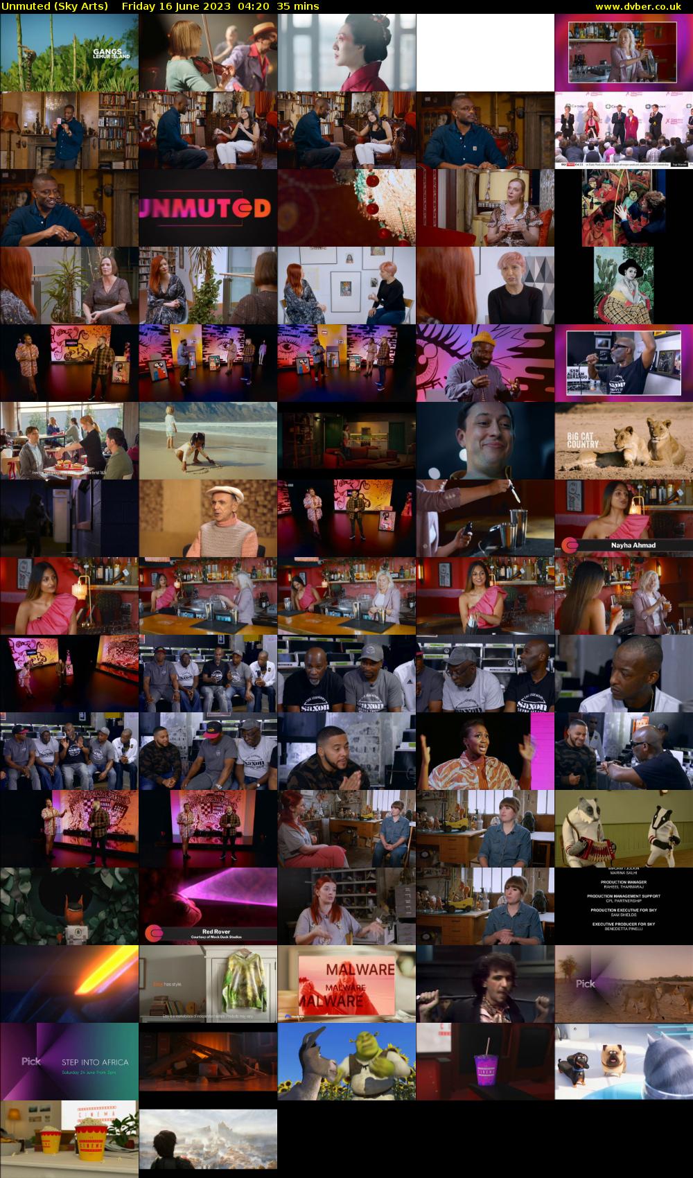 Unmuted (Sky Arts) Friday 16 June 2023 04:20 - 04:55