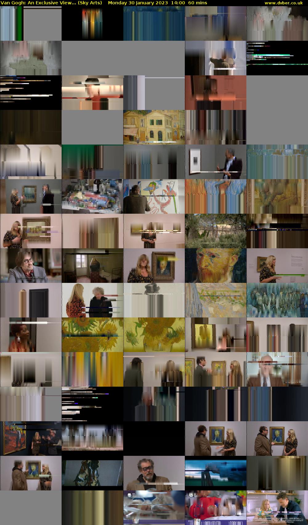 Van Gogh: An Exclusive View... (Sky Arts) Monday 30 January 2023 14:00 - 15:00