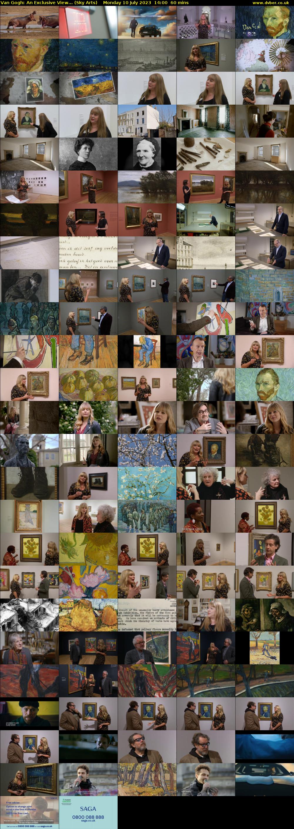 Van Gogh: An Exclusive View... (Sky Arts) Monday 10 July 2023 14:00 - 15:00
