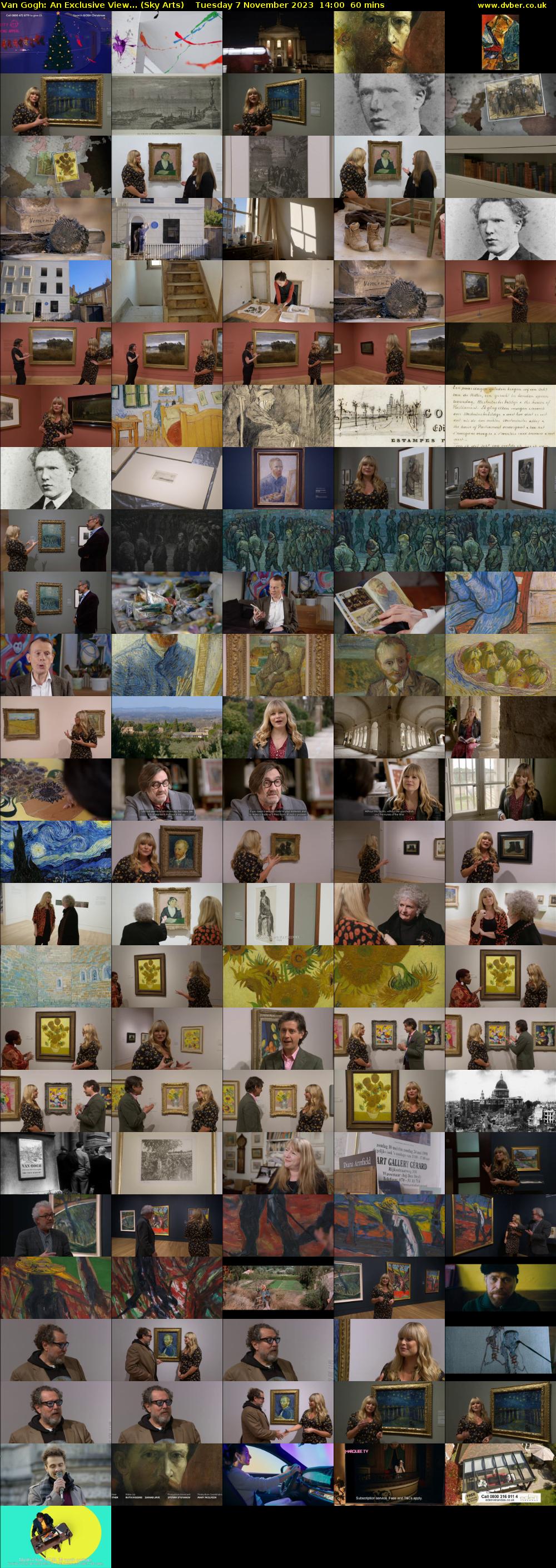 Van Gogh: An Exclusive View... (Sky Arts) Tuesday 7 November 2023 14:00 - 15:00