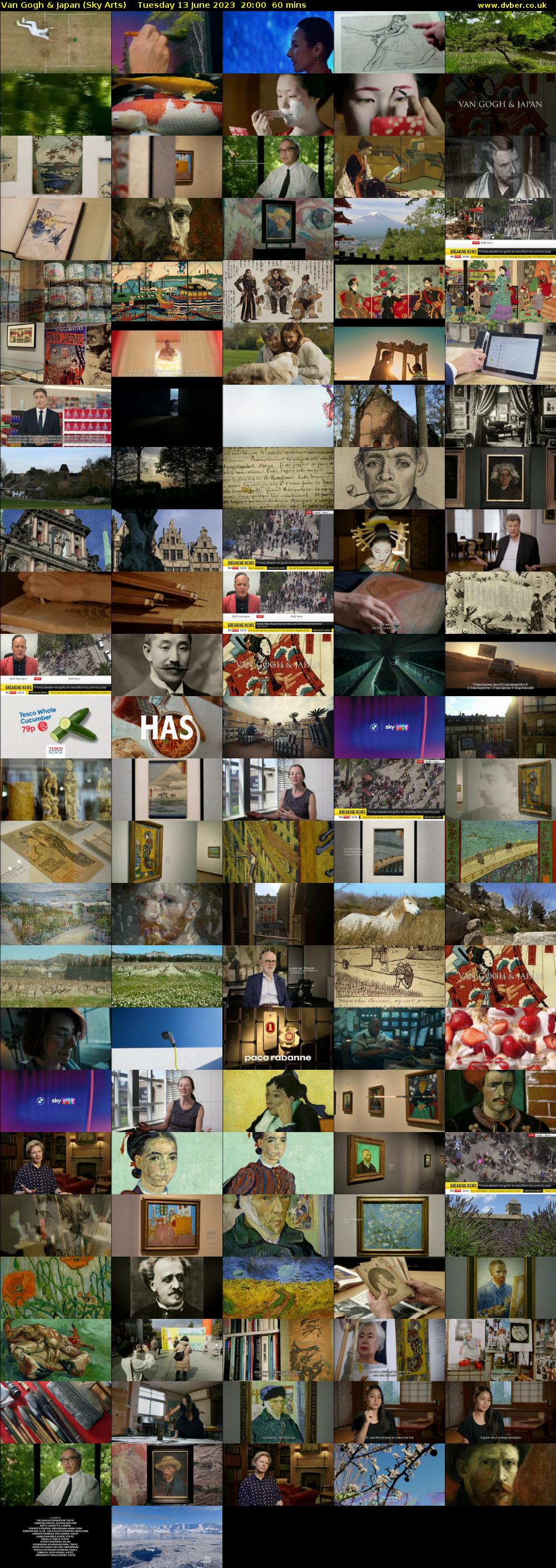 Van Gogh & Japan (Sky Arts) Tuesday 13 June 2023 20:00 - 21:00