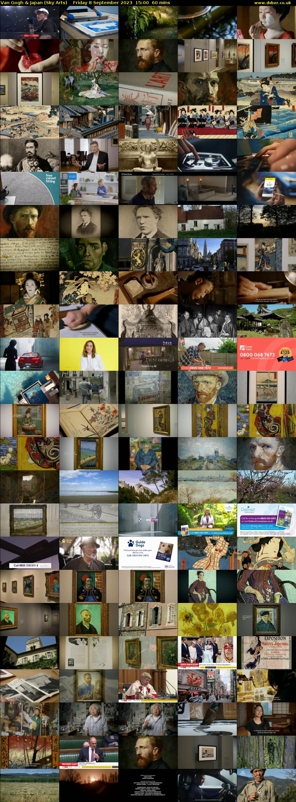 Van Gogh & Japan (Sky Arts) Friday 8 September 2023 15:00 - 16:00