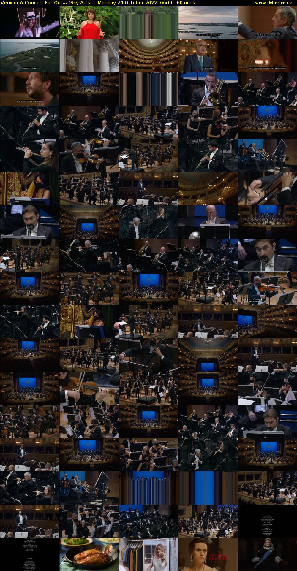 Venice: A Concert For Our... (Sky Arts) Monday 24 October 2022 06:00 - 07:00