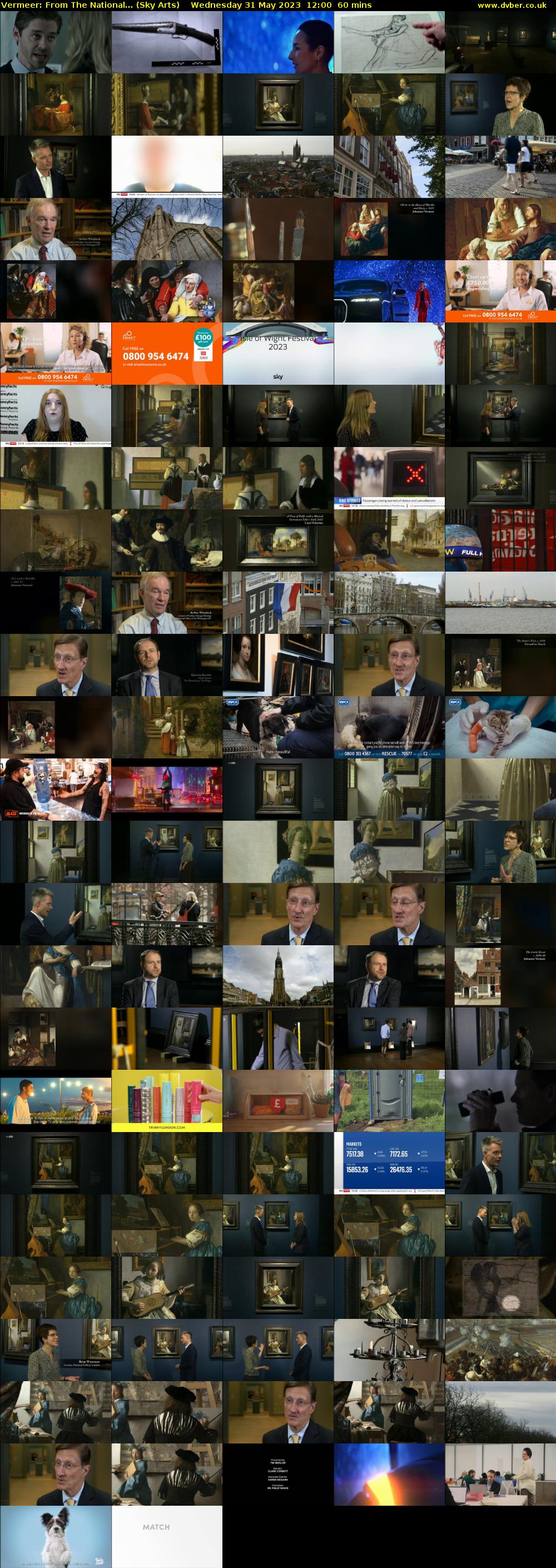 Vermeer: From The National... (Sky Arts) Wednesday 31 May 2023 12:00 - 13:00