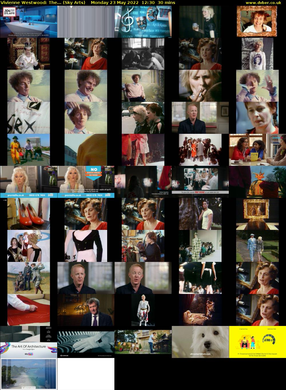 Vivienne Westwood: The... (Sky Arts) Monday 23 May 2022 12:30 - 13:00