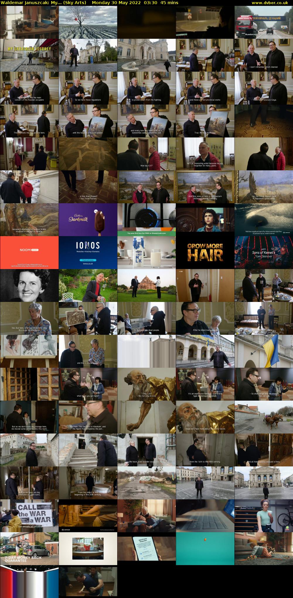 Waldemar Januszcak: My... (Sky Arts) Monday 30 May 2022 03:30 - 04:15