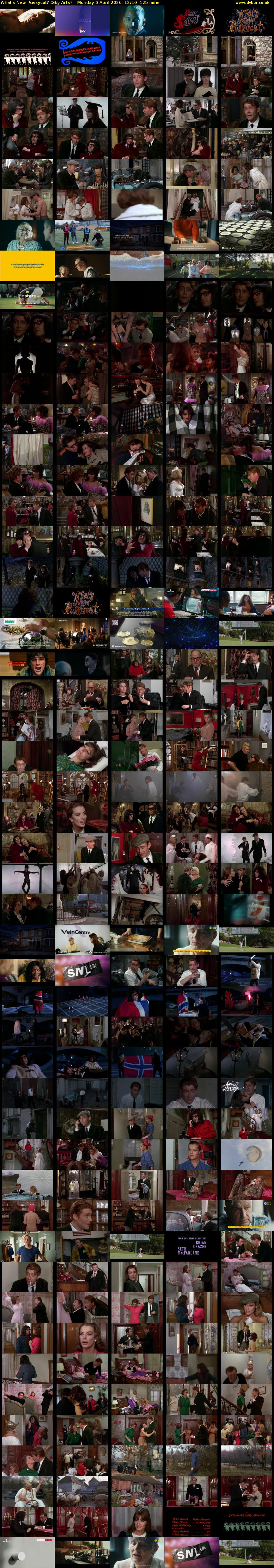 What's New Pussycat? (Sky Arts) Monday 6 April 2026 12:10 - 14:15