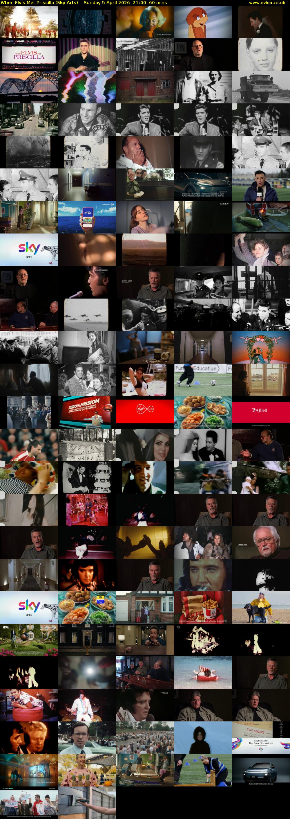 When Elvis Met Priscilla (Sky Arts) Sunday 5 April 2026 21:00 - 22:00