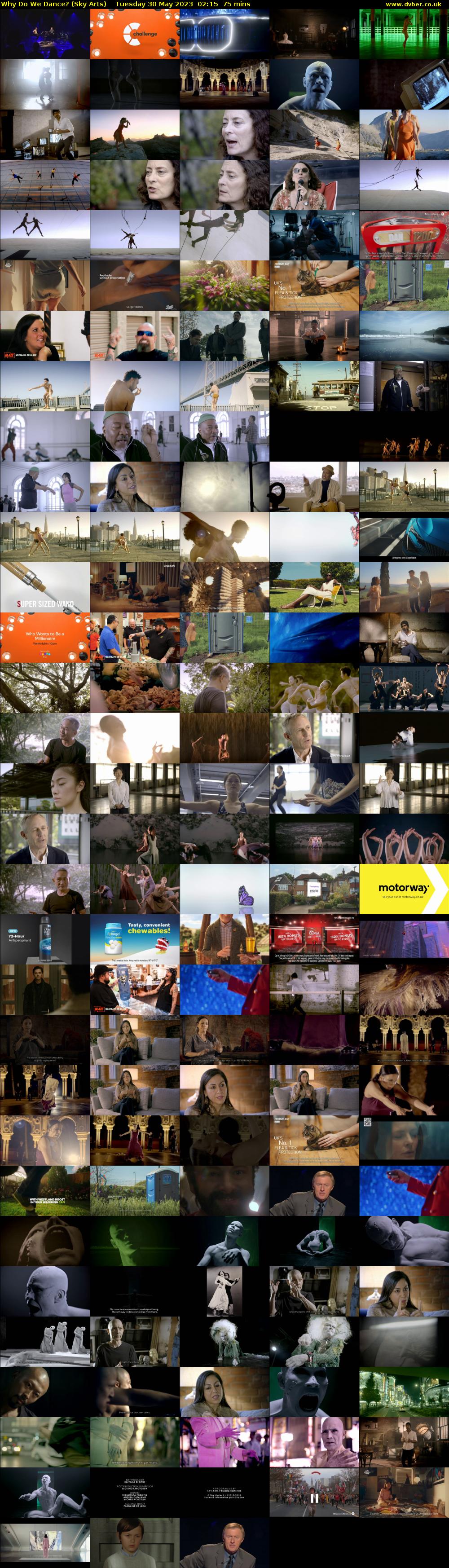 Why Do We Dance? (Sky Arts) Tuesday 30 May 2023 02:15 - 03:30