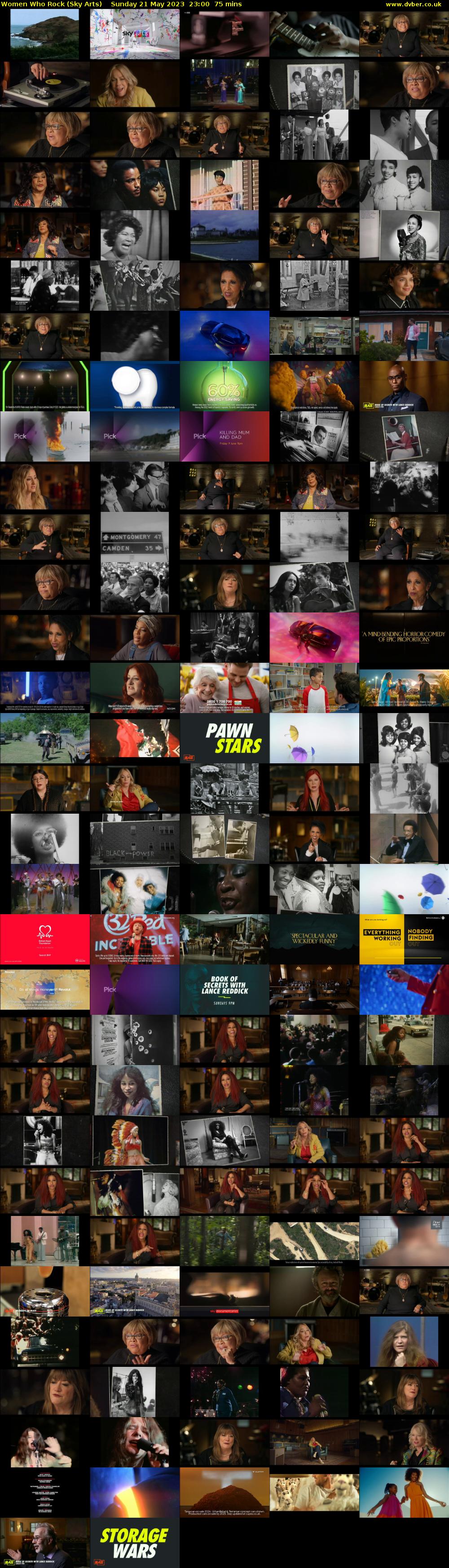 Women Who Rock (Sky Arts) Sunday 21 May 2023 23:00 - 00:15