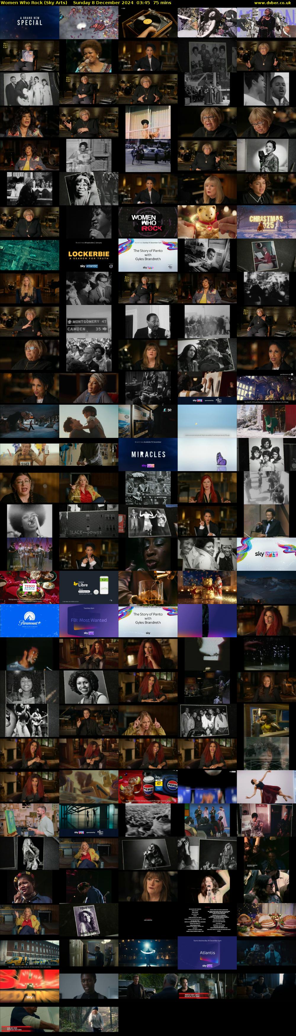 Women Who Rock (Sky Arts) Sunday 8 December 2024 03:45 - 05:00