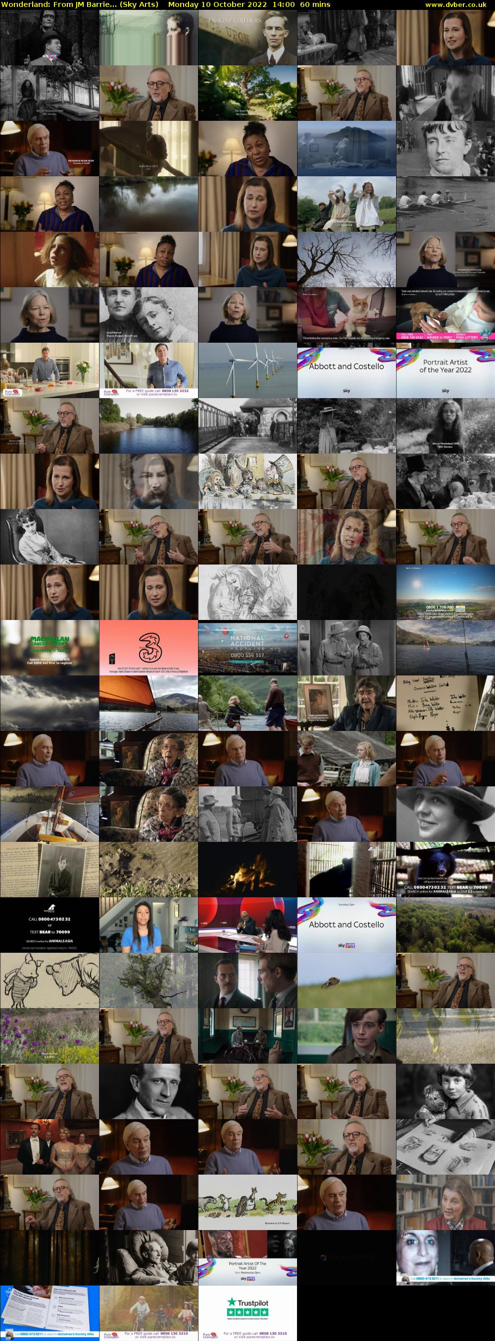 Wonderland: From JM Barrie... (Sky Arts) Monday 10 October 2022 14:00 - 15:00