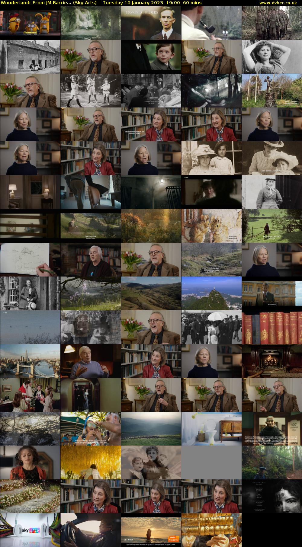 Wonderland: From JM Barrie... (Sky Arts) Tuesday 10 January 2023 19:00 - 20:00