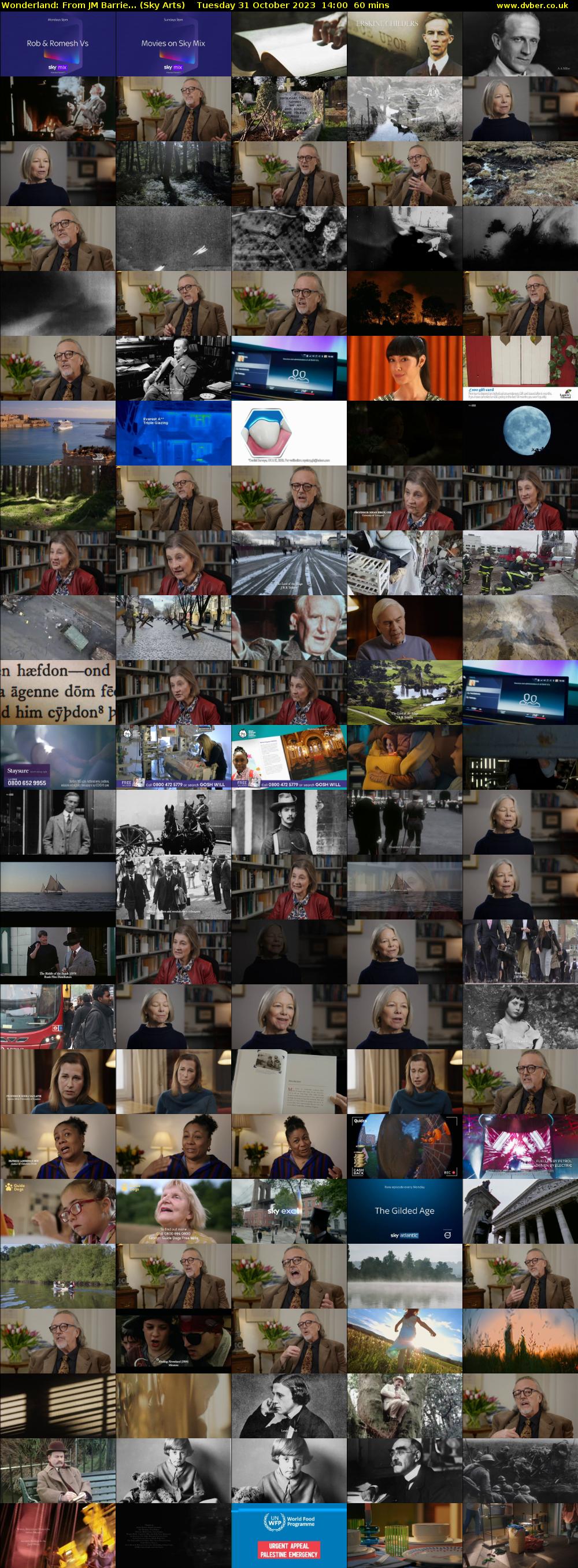 Wonderland: From JM Barrie... (Sky Arts) Tuesday 31 October 2023 14:00 - 15:00