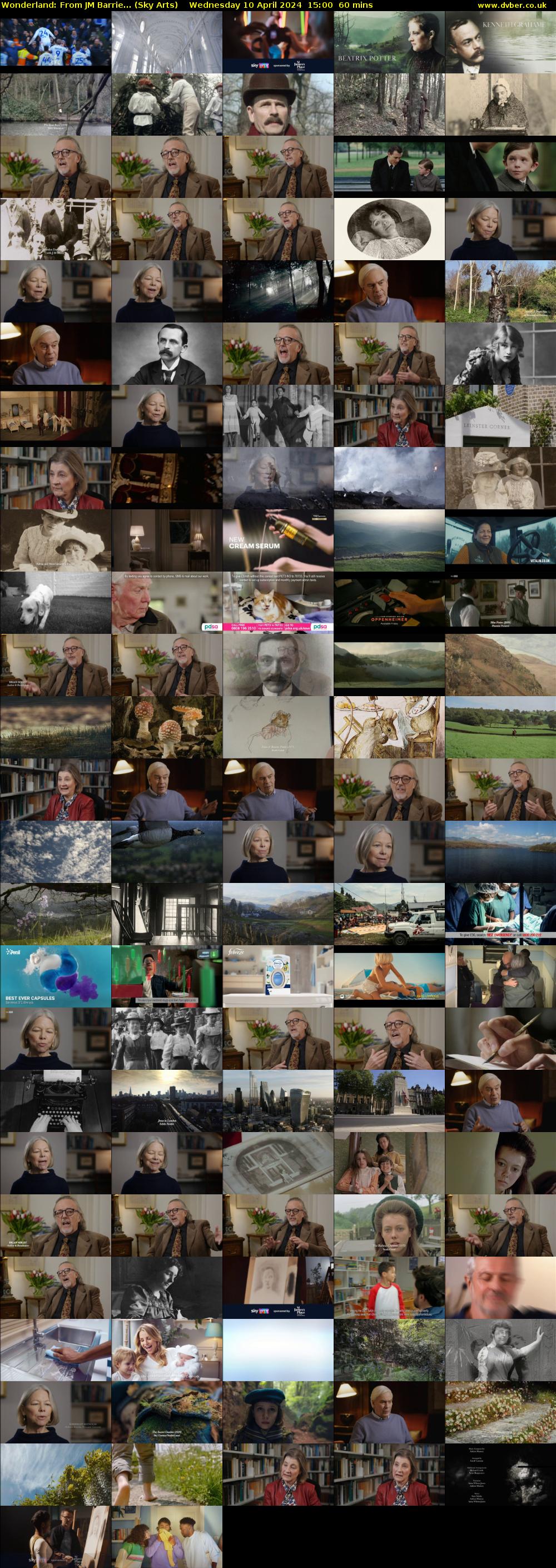 Wonderland: From JM Barrie... (Sky Arts) Wednesday 10 April 2024 15:00 - 16:00