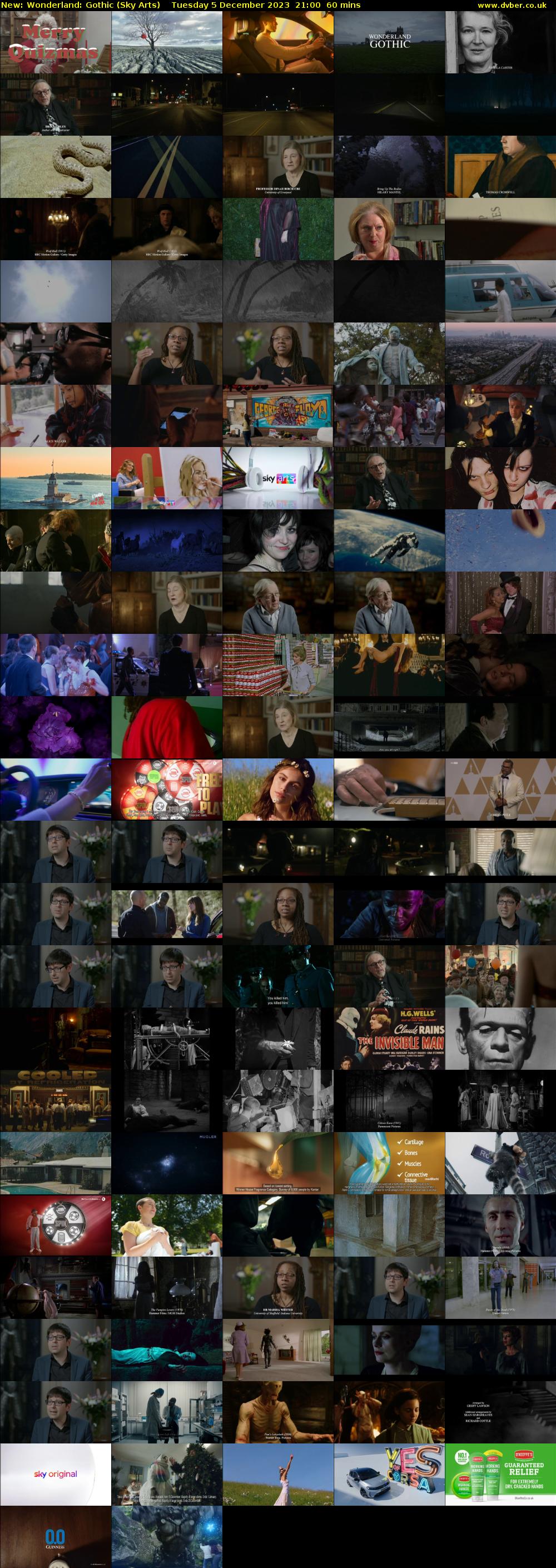 Wonderland: Gothic (Sky Arts) Tuesday 5 December 2023 21:00 - 22:00
