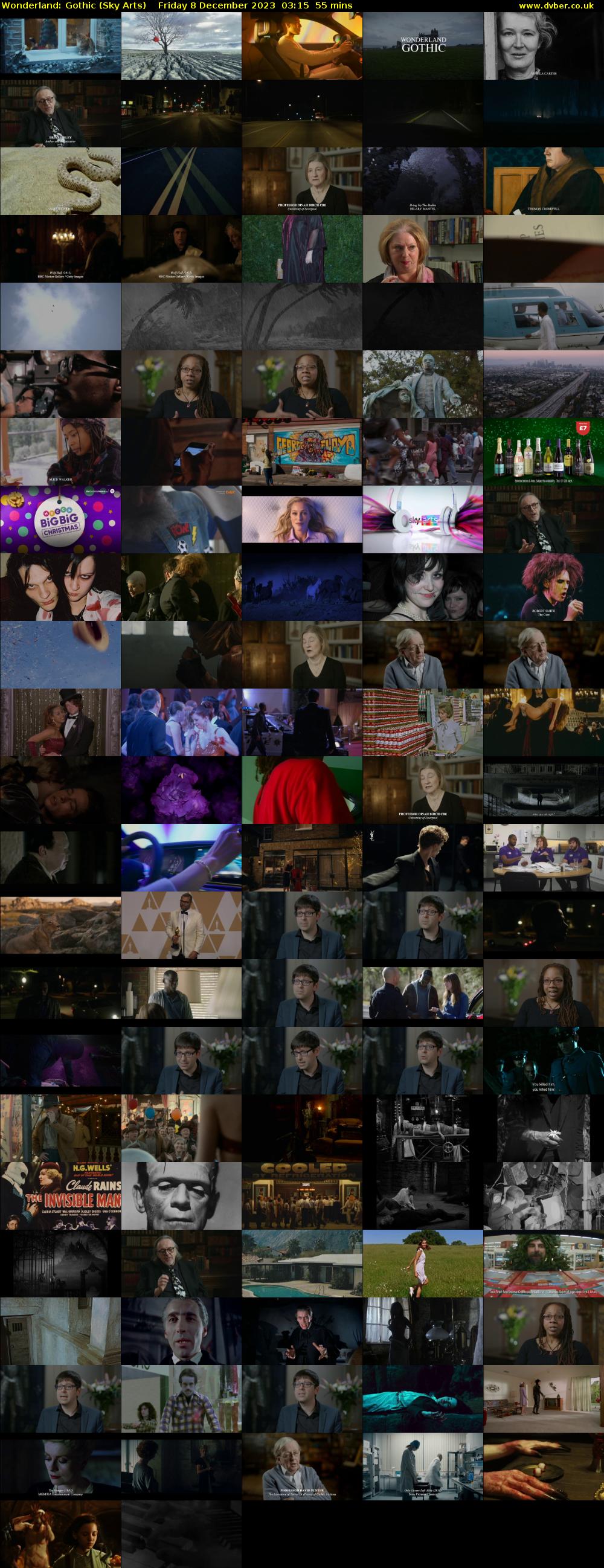 Wonderland: Gothic (Sky Arts) Friday 8 December 2023 03:15 - 04:10