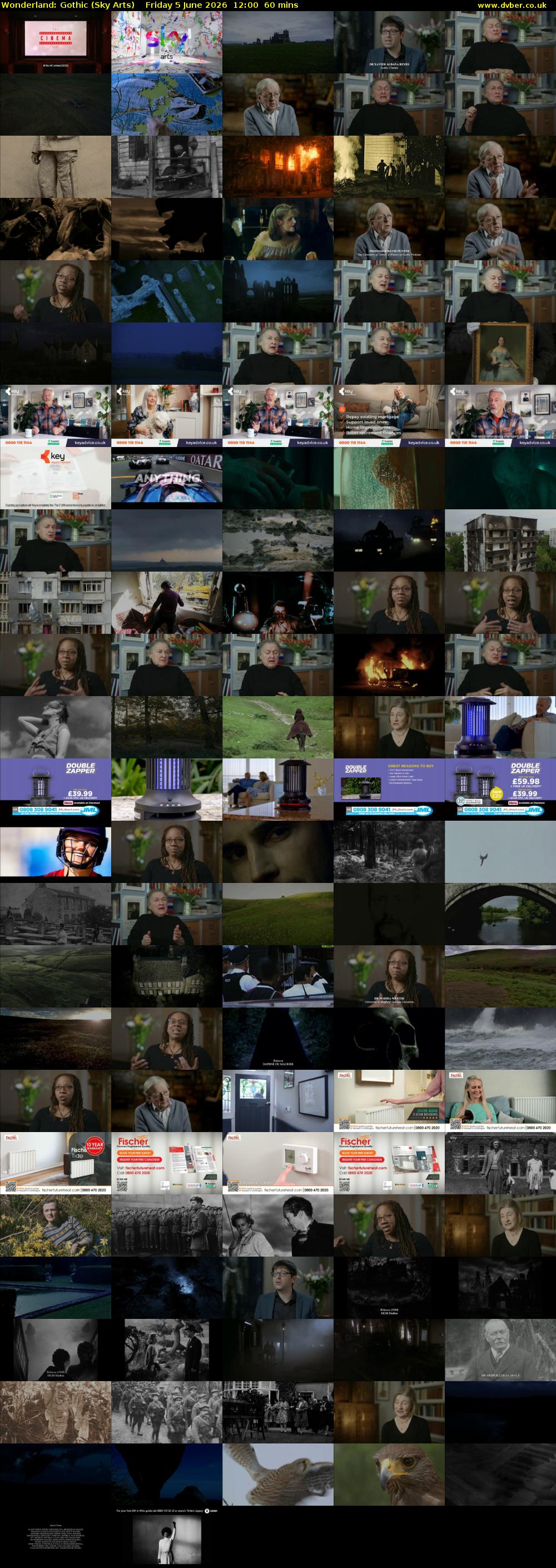 Wonderland: Gothic (Sky Arts) Friday 5 June 2026 12:00 - 13:00